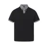 Camisa Polo Retro Americana Falsa de Duas Peças com Gola Xadrez Oversized de Manga Curta para Homens e Mulheres, Camiseta Xadrez Emagrecedora para o Verão