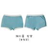 N003 fabricantes de roupas íntimas infantis atacado apenas uma cueca infantil triângulo borda cor sólida cueca boxer para meninos e meninas