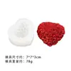 Molde de Vela Rosa Amor Ferramenta para Fazer Molde Coração Sabonete Artesanal Sabonete Gesso Decoração Pedra Difusora Molde de Silicone