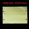 Pegatinas de Sellado en Stock para Cajas de Avión, Pegatinas de Sellado Fáciles de Romper, Pegatinas Adhesivas de Papel Kraft, Pegatinas Largas de Tira Fácil de Romper