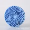 Nuevo Cepillo de Baño de Silicona de Grado Alimenticio Doble Capa Cepillo para Champú Peine de Masaje Limpiador Portátil Colgante Cepillo Remolino para Bañarse