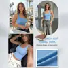 Regata de yoga sem costura, best-seller internacional, para mulheres, secagem rápida, regata versátil sem mangas para esportes, corrida e fitness