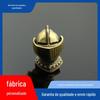 Pingente de faca de cavaleiro medieval europeu de latão pode ser aberto pingente de faca EDC DIY tecido máquina de contas pingente de faca