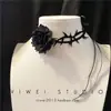 Gargantilla Francesa Retro con Tachuelas de Diamante, Cadena de Clavícula de Lujo Ligero de Nicho, Accesorio de Moda Estilo Palacio para Mujeres con un Toque de Alta Gama
