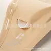 Top de tubo sin costuras de seda helada, fino, transpirable, diseño antideslizante, tirantes transparentes, con pequeño realce de pecho, talla grande, sujetador para mujer