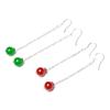 Nuevos Aretes de Borla de Transferencia para Mujer a la Moda Aretes de Jade a la Moda Aretes de Ágata Roja Calcedonia Cristal Sin Perforación Clips para Oreja
