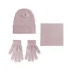 Gorro de Tricô Quente de Cor Sólida Unissex Estilo Europeu e Americano Chapéu de Inverno e Outono para Ciclismo Chapéu de Lã para Tempo Frio Estilo Pulôver Unissex