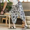 Pantalones de Elefante Tailandeses para Hombre Estilo Chino talla extra Capri Moda Marca Pantalones de Playa Tailandeses Pantalones de Rábano Dai Birmanos Shorts