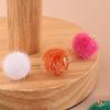 Outono e inverno popular bola de pele artificial pingente diy brincos artesanais acessórios de cabelo imitação de bola de pele de vison atacado