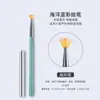 Pincel delineador para decoración de uñas, pincel degradado para decoración de uñas, pincel para pintar, bolígrafo de barrido, bolígrafo de terapia de luz azul cristalino océano, herramienta