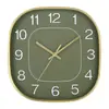 Reloj de Pared Cuadrado Moderno Creativo de 12 Pulgadas (30 cm) para el Hogar, Sala de Estar Cuadrada, Reloj Digital 3D para Dormitorio, Silencioso