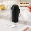 Lonchera de plástico con veta de madera estilo japonés, apta para microondas, portátil, juego de recipientes de comida ligeros para oficinistas y estudiantes