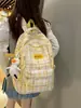 Mochilas Escolares para Estudiantes de Secundaria y Preparatoria Estilo Japonés Mochilas de Gran Capacidad para Ocio y Viajes para Reducir la Carga y Mochilas Ligeras para Computadora