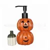 Botella de Cerámica Clásica de Calabaza para Rellenar Transfronteriza Baño Tipo Push Lujo Accesible Alto Valor Botella Push para Champú Loción