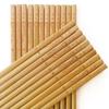 10 Pares de Palillos para Olla Caliente Extendidos, Libres de Cera, Libres de Pintura, Anti-Quemaduras, Palillos de Bambú para el Hogar, Palillos Espesados Carbonizados