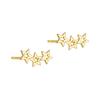 Aretes de tuerca de plata esterlina S925 para mujer, nicho de alta gama, estilo ins, uñas para el cartílago de la oreja, aretes para perforación de oreja sin necesidad de quitárselos para dormir, aretes de moda