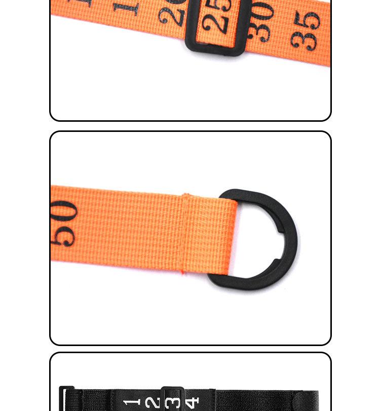 橙色尼龙带