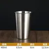 Venta directa de fábrica, taza de cerveza de acero inoxidable 304, gran capacidad, irrompible, taza creativa para cerveza de barril, taza de agua popular comercial para exteriores