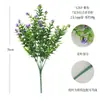 Cientos de Populares Ramilletes de Eucalipto Artificial para Patios Exteriores y Jardines, Arreglos Florales, Decoración Suave, Paisajismo, Plantas Verdes Simuladas, Flores Artificiales
