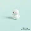 Boneco de Neve de Resina Natalino Transfronteiriço Paisagem de Neve de Natal Acessórios para Joias DIY Decoração de Mesa e Carro Pequenos Enfeites