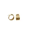 Pendientes de Aro Ancho Redondos Super Elegantes de Metal Estilo Europeo y Americano Cepillado para Mujer con Textura Geométrica y Acabado Mate, Pendientes de Aro Grandes de Moda