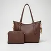 Bolso de mano retro estilo coreano para madre e hija para mujer, bolso de hombro de gran capacidad para el trabajo, bolso versátil de cuero suave
