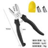 Tesoura Multifuncional para Castanhas Ferramenta para Abrir e Descascar Castanhas Ferramenta para Quebrar Casca de Castanha Faca para Castanhas Tesoura para Castanhas