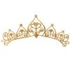 Novo Bordado de Coroa com fio de ouro e prata étnico COS Acessórios de figurino para cinema e televisão patch