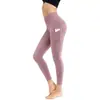 Mallas de yoga y fitness con código europeo, cintura alta, bolsillo lateral, mallas deportivas para mujer para exteriores