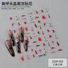 Pegatinas de Halloween para Uñas DIY Calabaza Linda Fantasma Pegatinas para Uñas Transfronterizas Europeas y Americanas Relieve Pegatinas de Uñas Tridimensionales