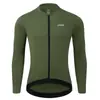 JEPOZRA ropa de ciclismo para hombre y mujer de manga larga para bicicleta de montaña bicicleta de carretera running top de secado rápido equipo de bicicleta otoño e invierno