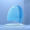 Touca de Silicone para Natação Adulto Gotas d'Água Moda Aumenta Unissex Proteção Auricular Cabelo Longo Touca de Natação Outlet de Fábrica
