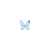Nuevo color de uñas mariposa tridimensional al por mayor verano fresco textura de pintura en aerosol metálico decoración de diamantes decoraciones de mariposa