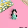 Venda Direta de Fábrica DIY Conjunto Desenho Animado Princesa do Gelo e Neve Acessórios de Resina Enfeites Ímãs de Geladeira Chaveiros Fivelas de Sapato Artesanais