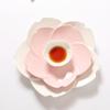 Estilo Japonés Romántico Flor de Cerezo Cerámica Vajilla Plato de Desayuno Plato de Fruta Estilo Occidental Plato de Hueso de Porcelana para Bistec Platos Vinagre Postre