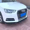 Adecuado para 17-19 Audi A4L Labio Frontal Modificado, Pala Frontal, Spoiler Pequeño de Esquina, Protector de Esquina Fijo para Viento