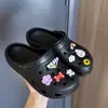 Sandalias zuecos para mujer ins antideslizantes 2022 nuevo estilo sandalias de media pantufla de punta cerrada para playa estilo perezoso para uso exterior en verano para mujer