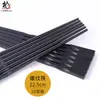 Palillos de Hotel Estilo Japonés al por Mayor Aleación Antideslizantes Resistentes al Moho Resistentes a Altas Temperaturas Alambre Retorcido Punta Afilada Juego de 10 Pares Palillos de Vajilla