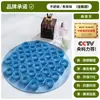 Tapete Esfoliante para Pés de Banheiro, Lavagem de Pés, Box de Banheiro, Banho e Esfrega Costas para Pessoa Preguiçosa, Tapete Massageador Grande de Silicone TPE