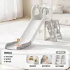 Resbaladilla Infantil para Casa Interior de 2 a 10 Años Columpio Resbaladilla para Bebé Dos en Uno Estructura de Escalada Multifuncional Familiar