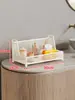 Estante de almacenamiento para baño, organizador de cosméticos para encimera de lavabo, gabinete de almacenamiento multicapa para cuidado de la piel del hogar