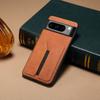 Adecuado para el Popular Google Pixel9/8A Estuche de Teléfono Dv con Textura de Cuero Sintético Retro 7Pro Funda Protectora para Tarjeta SIM Dual 6A