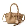 Bolso de Moda de Estilo Coreano Yuezi de Nicho para Mujer 2026 Nuevo Bolso Cruzado Retro Plegado Bolso de Mano de Alto Valor Bolso Tote