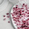 Venta caliente noche oscura rosa hielo transparente degradado hecho a mano tallado joyería para uñas luminosa floreciente diy usar accesorios para uñas