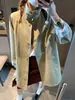 Moque Nova Coleção de Outono: Trench coat estilo britânico, de alta qualidade, com corte solto, comprimento médio e gola elegante.. MQ1800