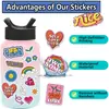 40 Pegatinas de Smiley Rosa Morado Estilo INS Graffiti para Maleta Guitarra Patineta Taza de Agua Computadora DIY Pegatinas Impermeables