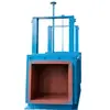 Válvula cuadrada de distribución de agua 400*400, disponible en varios tamaños, utilizada en salas de bombas de agua de minas