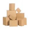 Caja de Entrega Rápida Fuente Fabricante Caja de Media Altura Empaque Caja de Papel Venta al por Mayor Caja de Empaque Brillante Extra Dura Envío Taobao
