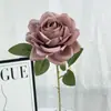 Nuevas Flores de Rosa Artificiales de Lujo, Flores Artificiales para Decoración del Hogar, Ramos de Boda, Decoraciones de Pared, Arreglos Florales para el Hogar, Flores Artificiales
