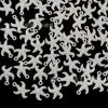 Perla artificial de 18*25 mm con agujero para colgar, estrella de mar simulada para pulsera estilo océano DIY, cadena para teléfono, adorno colgante para coche, accesorio de cuentas